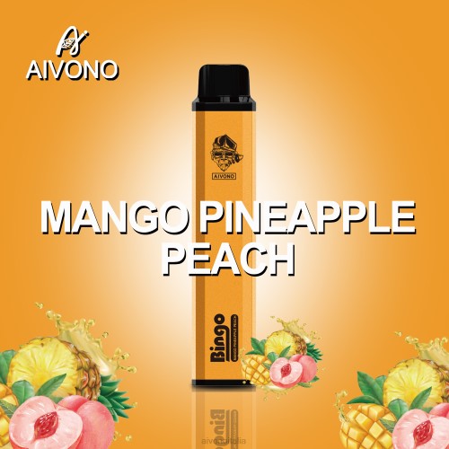 Aivono AIM BINGO 4000 mango ananas pesca V4FX136 - Vape Aivono Italia