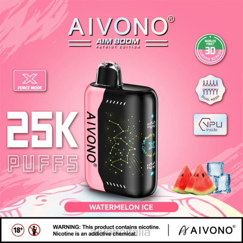 Aivono AIM BOOM 25000 ghiaccio di anguria V4FX353 - Aivono Italia
