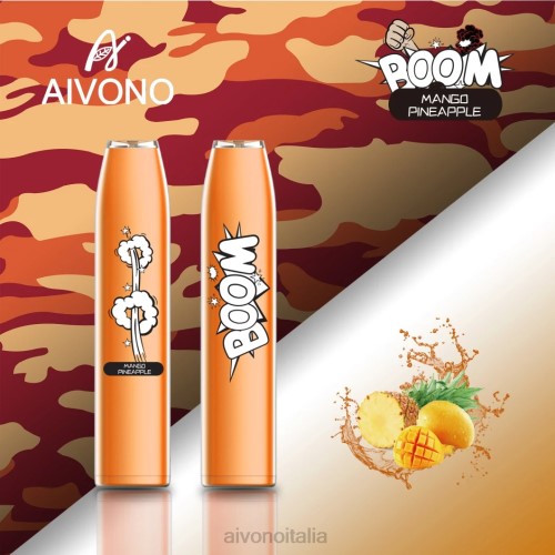 Aivono AIM BOOM 600 ananas mango V4FX360 - Vape Aivono Italia