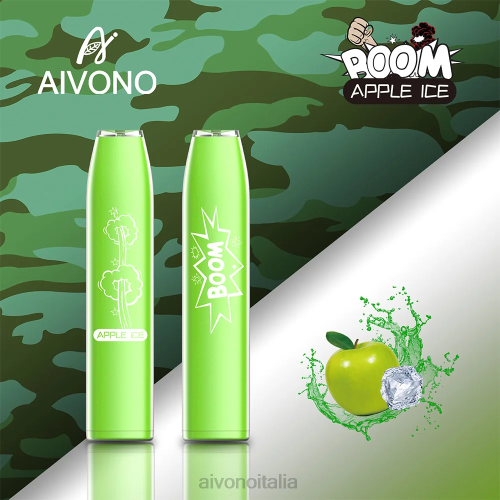 Aivono AIM BOOM 600 ghiaccio alla mela V4FX354 - Aivono Vape Italia