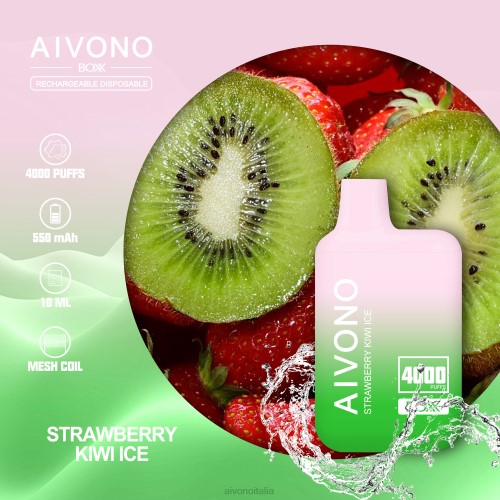Aivono AIM BOXX 4000 ghiaccio alla fragola e kiwi V4FX229 - Aivono Italia