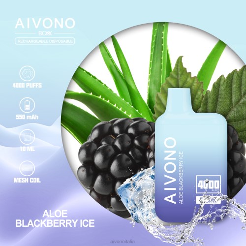 Aivono AIM BOXX 4000 ghiaccio corrente di aloe V4FX228 - Vape Aivono Italia