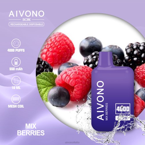 Aivono AIM BOXX 4000 mescolare le bacche V4FX215 - Aivono Puffs Italia