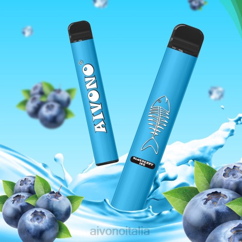 Aivono AIM FISHBONE 600 ghiaccio al mirtillo V4FX279 - Aivono Puffs Italia