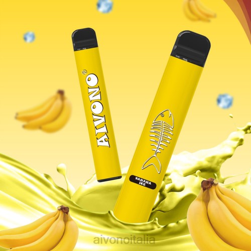 Aivono AIM FISHBONE 600 ghiaccio alla banana V4FX276 - Vape Aivono Italia