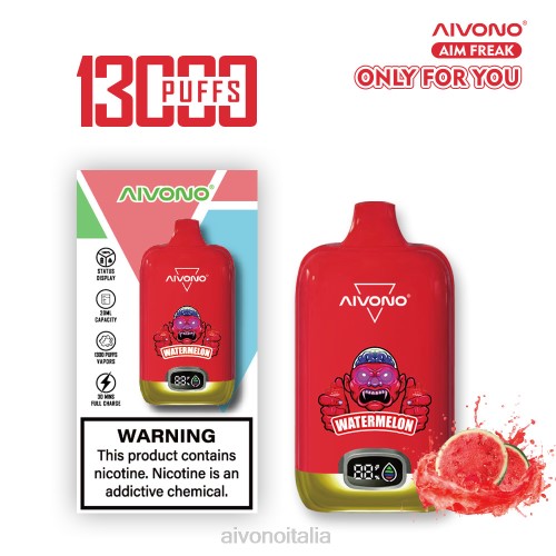 Aivono AIM FREAK 13000 anguria V4FX244 - Vape Aivono Italia