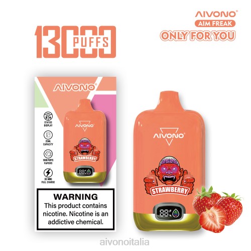 Aivono AIM FREAK 13000 fragola V4FX243 - Aivono Puffs Italia