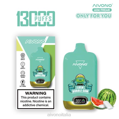 Aivono AIM FREAK 13000 gomma da masticare lussureggiante V4FX247 - Aivono Puffs Italia