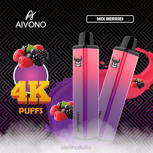 Aivono AIM FREAK 4000 frutti di bosco misti V4FX260 - Vape Aivono Italia