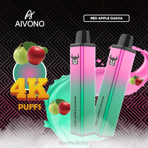 Aivono AIM FREAK 4000 guava di mela rossa V4FX257 - Aivono Italia