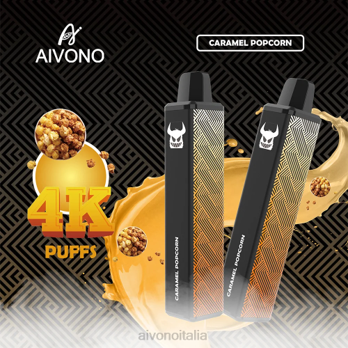 Aivono AIM FREAK 4000 popcorn al caramello V4FX261 - Aivono Italia