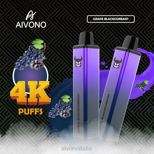 Aivono AIM FREAK 4000 ribes nero duva V4FX259 - Aivono Puffs Italia