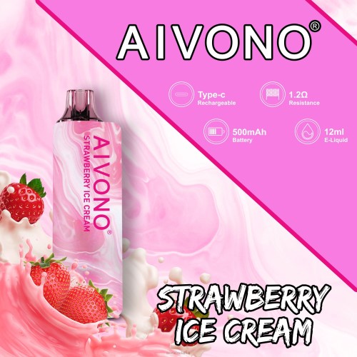 Aivono AIM GUN 7000 gelato alla fragola V4FX105 - Aivono Italia