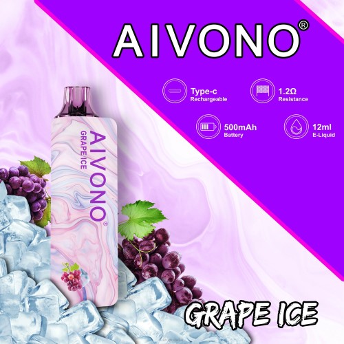 Aivono AIM GUN 7000 ghiaccio duva V4FX102 - Aivono Vape Italia