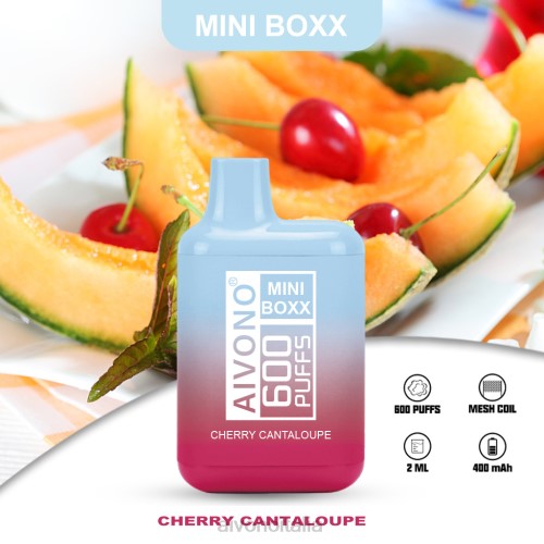 Aivono AIM MINI BOXX 600 melone alla ciliegia V4FX239 - Aivono Puffs Italia