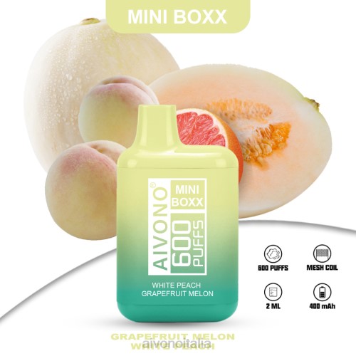 Aivono AIM MINI BOXX 600 melone pompelmo pesca bianca V4FX241 - Aivono Italia
