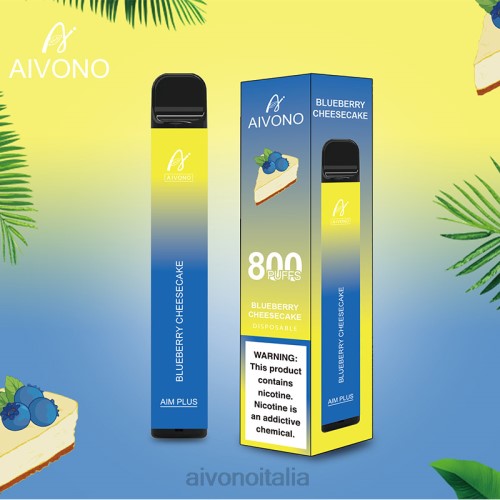 Aivono AIM PLUS 800 cheesecake ai mirtilli V4FX174 - Aivono Vape Italia