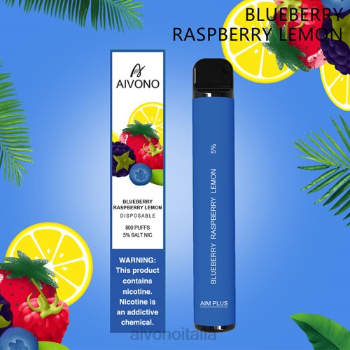 mirtillo lampone limone