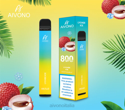 Aivono AIM PLUS 800 ghiaccio al litchi V4FX182 - Aivono Vape Italia