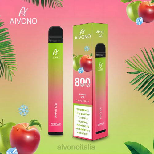 Aivono AIM PLUS 800 ghiaccio alla mela V4FX170 - Aivono Vape Italia