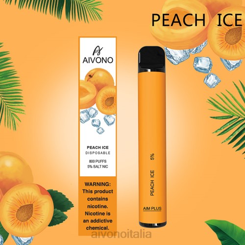 Aivono AIM PLUS 800 ghiaccio alla pesca V4FX190 - Aivono Vape Italia
