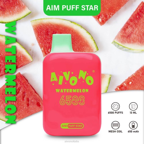Aivono AIM PUFF STAR 6500 anguria V4FX291 - Aivono Puffs Italia