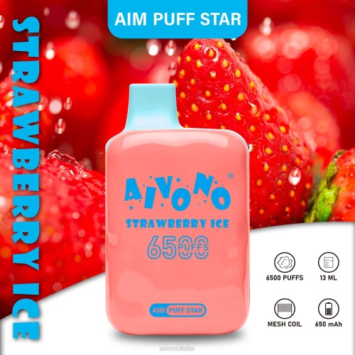 ghiaccio alla fragola