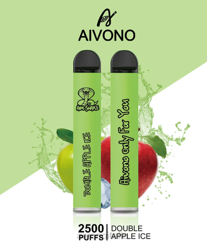 Aivono AIM SNAKE 2500 doppio ghiacciolo alla mela V4FX304 - Vape Aivono Italia