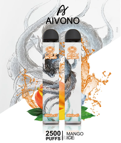 Aivono AIM SNAKE 2500 ghiaccio al mango V4FX313 - Aivono Italia