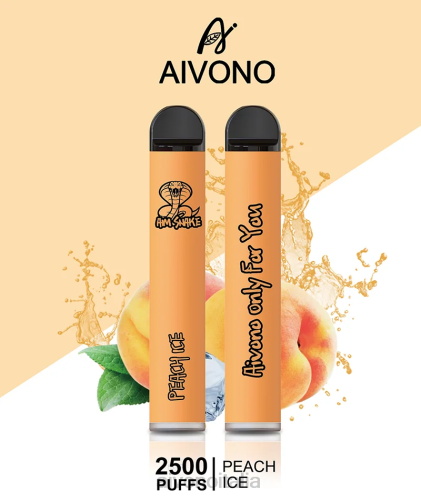 Aivono AIM SNAKE 2500 ghiaccio alla pesca V4FX316 - Vape Aivono Italia