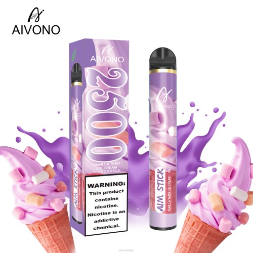 Aivono AIM STICK 2500 gelato al taro alla vaniglia V4FX147 - Aivono Puffs Italia