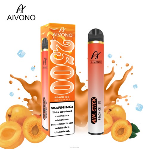 Aivono AIM STICK 2500 ghiaccio alla pesca V4FX144 - Vape Aivono Italia