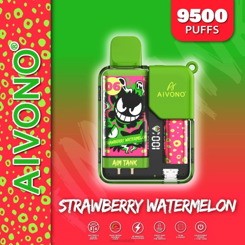 Aivono AIM TANK 9500 anguria alla fragola V4FX46 - Aivono Vape Italia