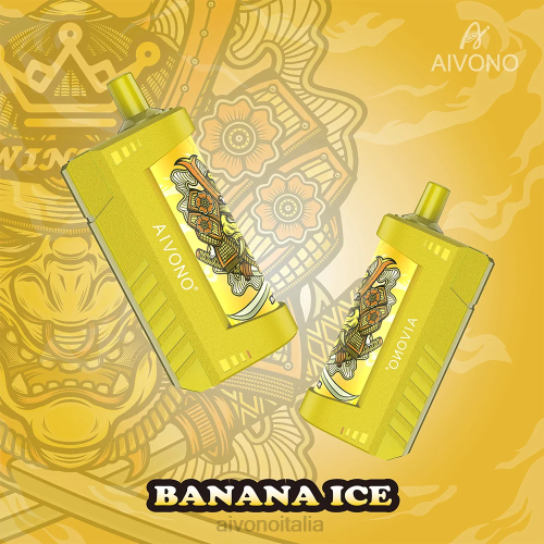 Aivono AIM WINNER 5000 ghiaccio alla banana V4FX122 - Aivono Vape Italia