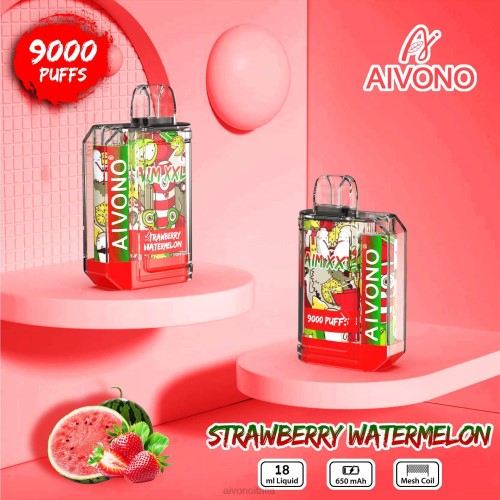 Aivono AIM XXL 9000 adesivo per bocca trasparente anguria alla fragola V4FX53 - Aivono Italia