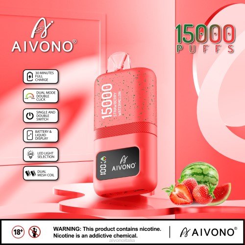 Aivono AIM magic 15000 anguria alla fragola V4FX58 - Aivono Vape Italia