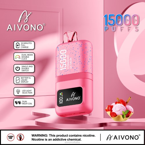 Aivono AIM magic 15000 gelato alla fragola V4FX66 - Aivono Vape Italia