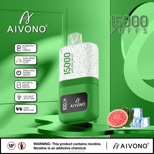 Aivono AIM magic 15000 ghiaccio di anguria V4FX70 - Aivono Vape Italia