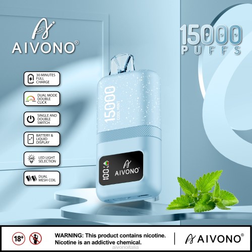 Aivono AIM magic 15000 menta fresca V4FX62 - Aivono Vape Italia