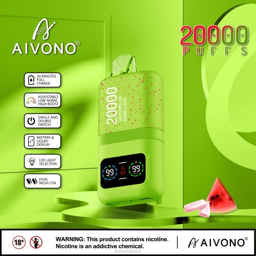 Aivono AIM magic 20000 Gomma da masticare allanguria V4FX82 - Aivono Vape Italia