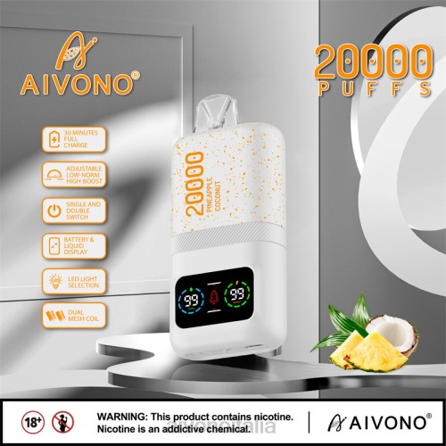 Aivono AIM magic 20000 gelato al cocco e ananas V4FX76 - Vape Aivono Italia