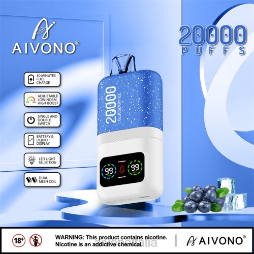 Aivono AIM magic 20000 ghiaccio al mirtillo V4FX73 - Aivono Italia