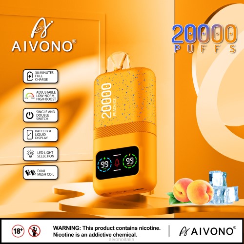 Aivono AIM magic 20000 ghiaccio alla pesca V4FX85 - Aivono Italia