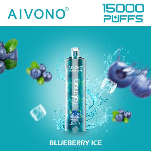 Aivono FATMAN 15000 ghiaccio al mirtillo V4FX14 - Aivono Vape Italia