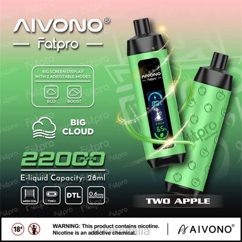Aivono Fatpro 22000 due mele V4FX1 - Aivono Italia