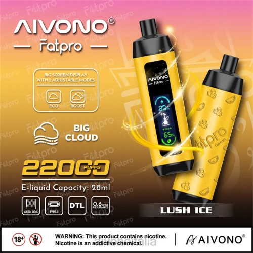 Aivono Fatpro 22000 ghiaccio rigoglioso V4FX3 - Aivono Puffs Italia