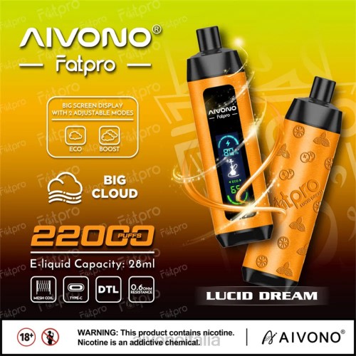 Aivono Fatpro 22000 sogno lucido V4FX7 - Aivono Puffs Italia