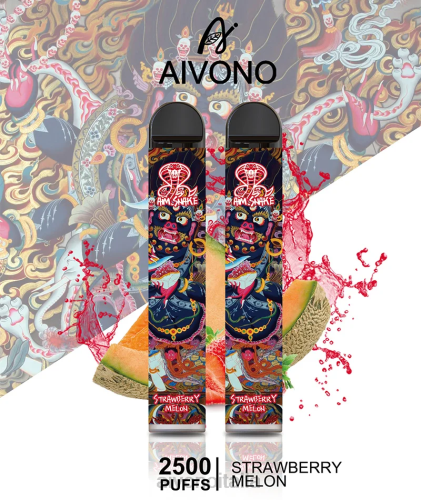 Aivono AIM SNAKE 2500 melone fragola V4FX320 - Vape Aivono Italia